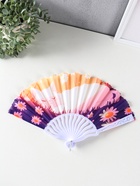 Веер складной «Спящие котики на полянке», 23 см, МИКС - фото 118994258