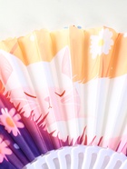 Веер складной «Спящие котики на полянке», 23 см, МИКС - фото 118994259