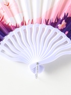 Веер складной «Спящие котики на полянке», 23 см, МИКС - фото 118994260