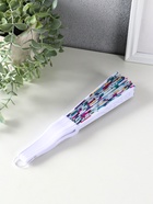 Веер складной «Ситец цветочный», 23 см, МИКС - фото 118994266