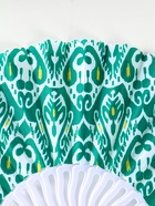 Веер складной «Шёлковый путь», 23 см, МИКС (комплект 12 шт) - фото 58058179