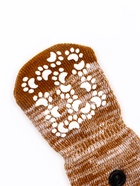 Носки нескользящие «Лапки», M (6.5×15 см), набор 4 шт., бежевые - Фото 2