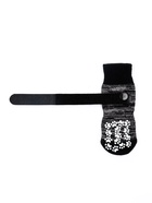 Носки нескользящие «Лапки», M (6.5×15 см), набор 4 шт., чёрные - Фото 4