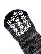 Носки нескользящие «Лапки», L (7.5×18 см), набор 4 шт., чёрные - Фото 2