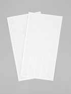 Стикеры эпоксидные прозрачные заготовки 3D 100 шт 2,5 x 2,5 см + самоклеящаяся бумага - фото 58058307