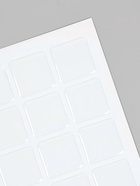 Стикеры эпоксидные прозрачные заготовки 3D 50 шт 3 х 3 см - фото 58058326