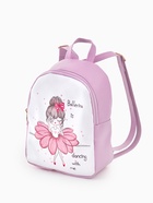 Рюкзак детский «Балерина», «Выбражулька», на молнии, 18×8×23 см, сиреневый - Фото 3
