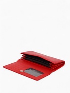Кошелёк женский на магните, 19×3×10 см, однотонный, красный - Фото 3