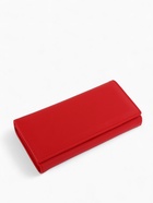 Кошелёк женский на магните, 19×3×10 см, однотонный, красный - Фото 5