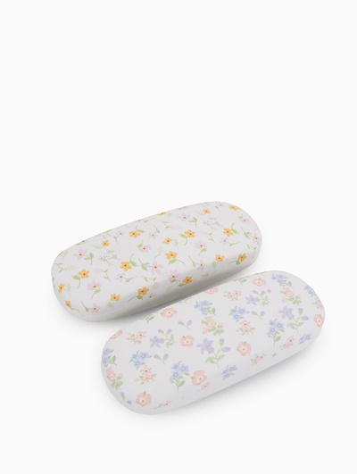 Футляр для очков на хлопушке, с принтом, размер 16×4×6 см, МИКС