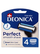 Сменные кассеты DEONICA 3 FOR MEN, 3 лезвия, 4 шт. - Фото 2