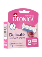 Сменные кассеты DEONICA 3 FOR WOMEN, 3 лезвия, 2 шт. - Фото 1