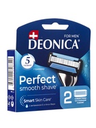 Сменные кассеты DEONICA 5 FOR MEN, 5 лезвий, 2 шт. - Фото 1