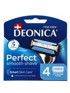 Сменные кассеты DEONICA 5 FOR MEN, 5 лезвий, 4 шт. - Фото 2