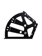 Механизм для обувницы полок CAPPIO, 3-х ярусная, до 13 мм, металл, черный - Фото 5