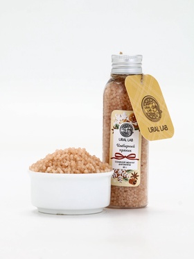 Жемчуг для ванны во флаконе, 85 г, аромат имбирный пряник, URAL LAB (комплект 2 шт)