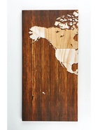 УЦЕНКА Модульная картина "Карта", 33 х 73 см - Фото 1