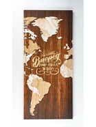 УЦЕНКА Модульная картина "Карта", 33 х 73 см - Фото 3