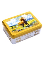 Чай чёрный новогодний HYTON «Шкатулка жёлтая: лошадь», 50 г - фото 809261855 Чай чёрный новогодний HYTON «Шкатулка жёлтая: лошадь», 50 г - фото 809261855