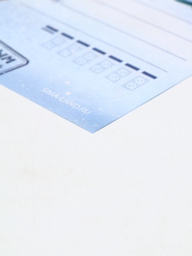 Письмо Деду Морозу, 210?297 мм «Символ года» МИКС (комплект 20 шт)