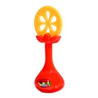 УЦЕНКА Крошка Я набор погремушек с прорезывателем "Фруктики" SL-07132B, 4 шт, с апельсином 1045092 10944613