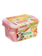 УЦЕНКА Крошка Я набор погремушек с прорезывателем "Фруктики" SL-07132B, 4 шт, с апельсином 1045092 10944613