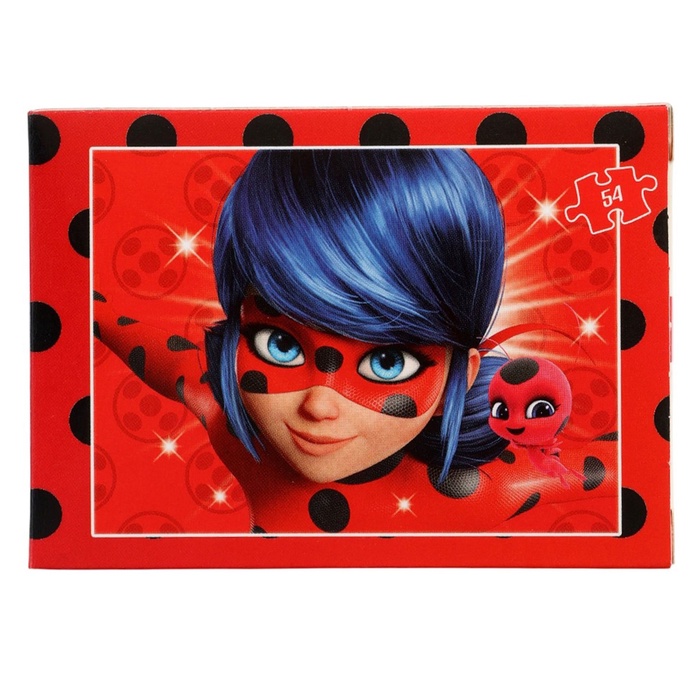 УЦЕНКА Пазл 54 эл. "Леди Баг и Супер-Кот" 71216 - Фото 1