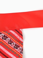 Карнавальный костюм детский «Бабка Ежка»: сарафан, фартук, бандана, р.128 10924305