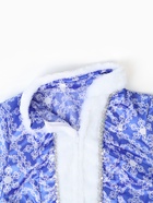 Карнавальный костюм «Снегурочка Сказочная»: кафтан, юбка, шапка, варежки, коса, имитация сапог 10924313