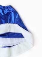 Карнавальный костюм «Снегурочка Сказочная»: кафтан, юбка, шапка, варежки, коса, имитация сапог 10924313