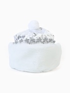 Карнавальный костюм новогодний «Снегурочка»: платье, шапка, косы, шуба, подъюбник, рост 164, р-р. 48 10924317