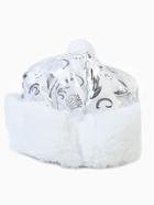 Карнавальный костюм новогодний «Снегурочка»: платье, шапка, косы, шуба, подъюбник, рост 164, р-р. 48 10924317