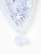 Карнавальный костюм новогодний «Снегурочка»: платье, шапка, косы, шуба, подъюбник, рост 164, р-р. 48 10924317