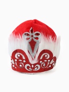 Карнавальный костюм «Дед Мороз царский»: шуба, рубашка, сапоги, кушак, варежки, шапка, мешок, посох 10924322