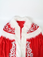 Карнавальный костюм «Дед Мороз царский»: шуба, рубашка, сапоги, кушак, варежки, шапка, мешок, посох 10924322