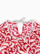 Карнавальный костюм новогодний «Дед Мороз Боярский», рубаха, шуба, шапка, варежки, мешок, парик, борода, посох - фото 65455099