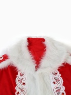 Карнавальный костюм новогодний «Дед Мороз Боярский», рубаха, шуба, шапка, варежки, мешок, парик, борода, посох - фото 65455091