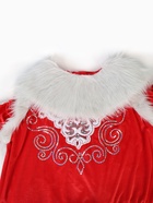 Карнавальный костюм новогодний «Дед Мороз Боярский», рубаха, шуба, шапка, варежки, мешок, парик, борода, посох - фото 65455096