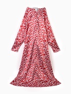 Карнавальный костюм новогодний «Дед Мороз Боярский», рубаха, шуба, шапка, варежки, мешок, парик, борода, посох - фото 65455098