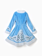 Карнавальный костюм новогодний «Снегурочка Боярская», платье, шубка, кокошник, сапоги, размер 164-46 10924326