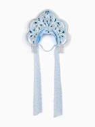 Карнавальный костюм новогодний «Снегурочка Боярская», платье, шубка, кокошник, сапоги, размер 164-46 10924326