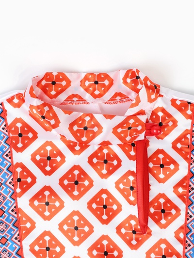 Карнавальный костюм детский «Никитка»: рубашка косоворотка, брюки, кушак, р. 116