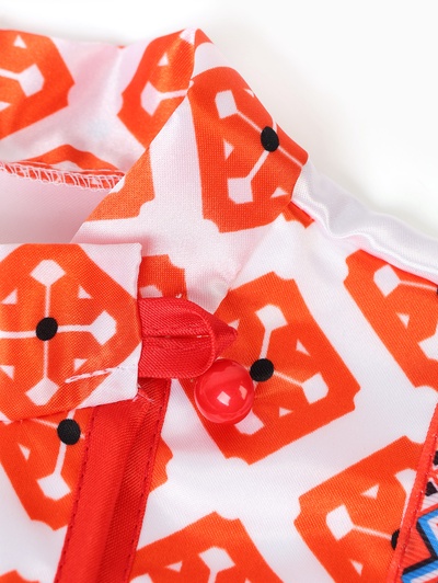 Карнавальный костюм детский «Никитка»: рубашка косоворотка, брюки, кушак, р. 116