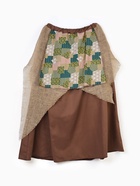 Карнавальный костюм взрослый «Баба Яга»: юбка, рубашка, жилетка, головной убор с париком, нос, р. 164 - Фото 9