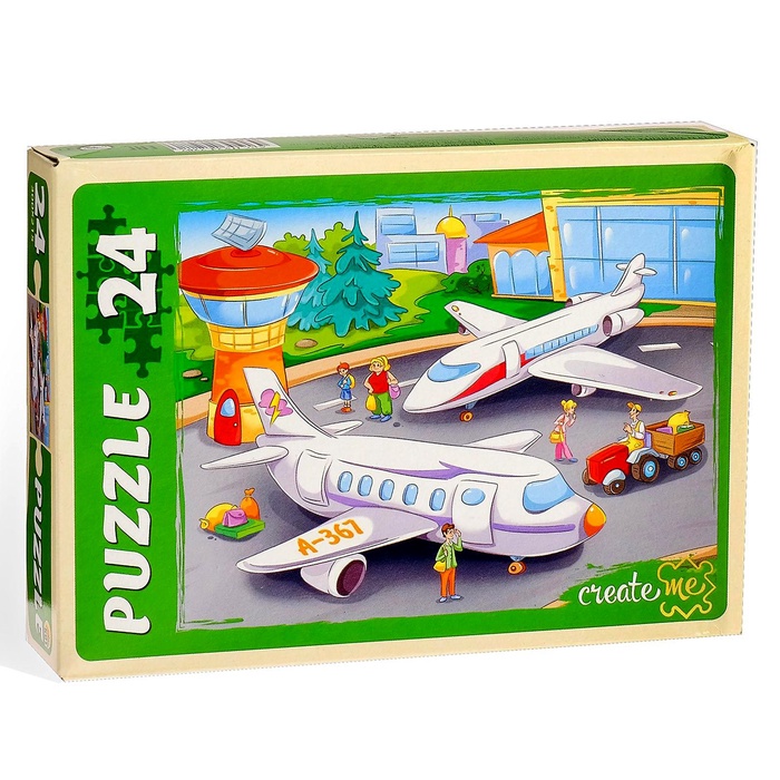УЦЕНКА Макси-пазл 24 эл. "Аэропорт" ПУ24-7287 - Фото 1