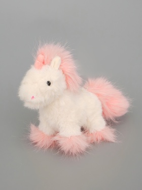 Мягкая игрушка на подвесе «Пушистик единорог», 16 см