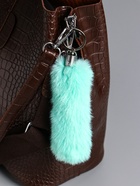 Брелок для ключей на кольце «Пушистик: Чудик», на сумку, рюкзак, мятный, 19×4×4 см 10904369