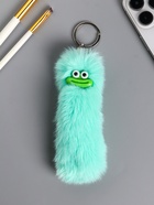Брелок для ключей на кольце «Пушистик: Чудик», на сумку, рюкзак, мятный, 19×4×4 см 10904369
