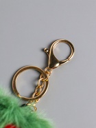 Брелок для ключей на кольце «Пушистик: Клубника», на сумку, рюкзак, красная, 17×8×5 см - фото 809262069