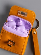 Брелок для ключей с карабином, с ремешком «Сумочка», на сумку, рюкзак, жёлтый, 6.2×2.5×7 см - фото 809262202